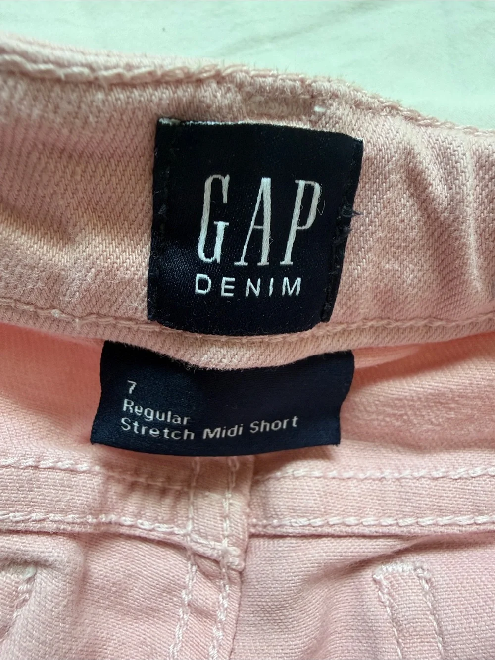 GAP Light Pink Cotton Stretch Girls' Shorts